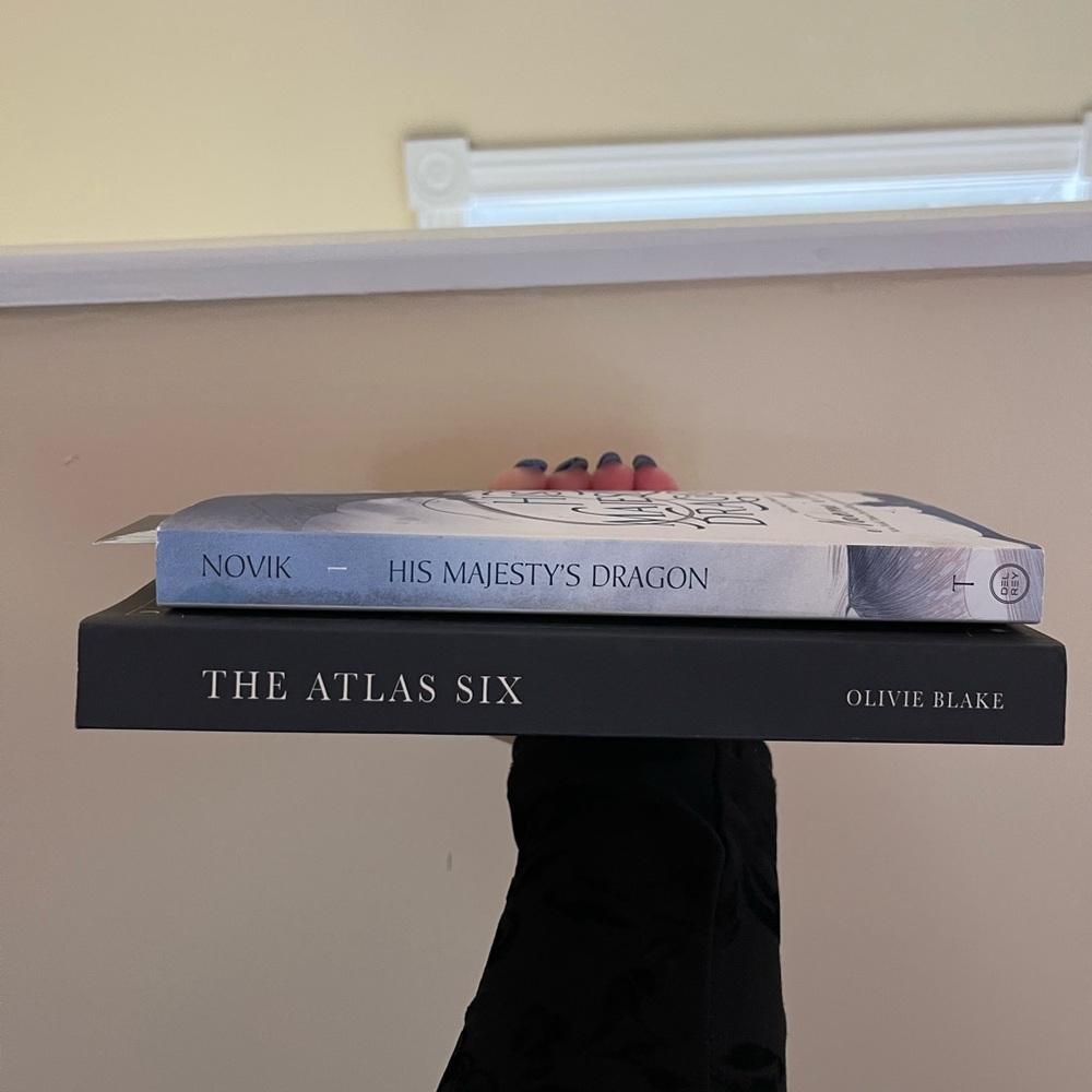 Fantasy book bundle - Atlas Six and His Majesty's Dragon Books